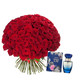 101 կարմիր վարդեր, նվեր կանացի օծաջուր