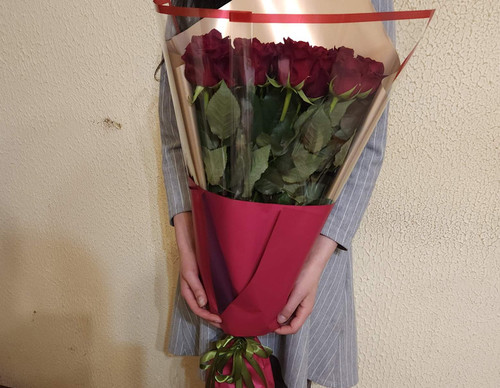 Կարմիր վարդեր - մայրիկին